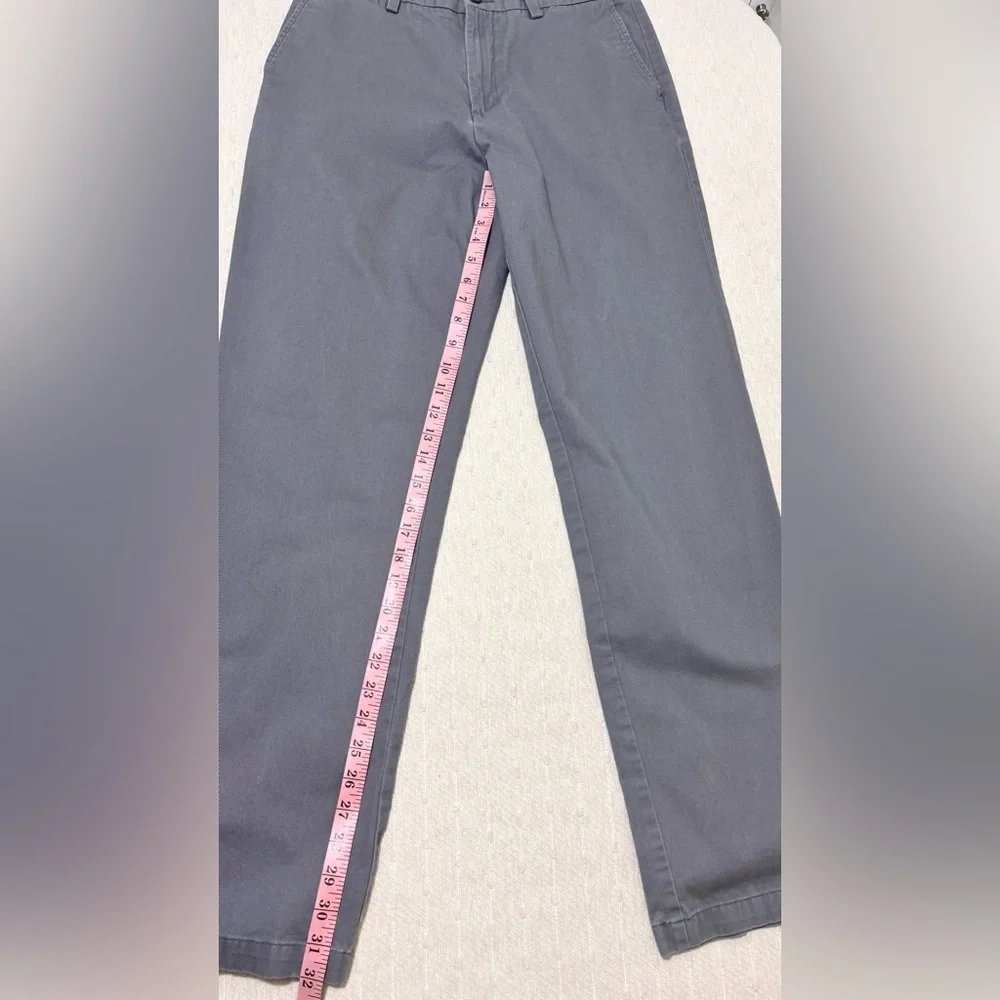 Croft&Barrow Classic‎ Fit Cotton Men's Gray Pants Size 32x34